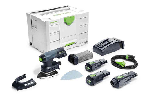 Cordless delta sander DTSC 400 Li 3,1-Set