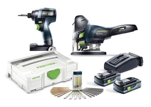 TID C/PSC B Impact Driver & Jigsaw Combo Kit (205603)