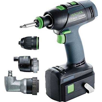 Cordless drill T 18+3 LI 3,0 Set USA