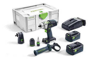 Cordless Drill QUADRIVE PDC 18/4 Li 5,2 I-Set-SCA