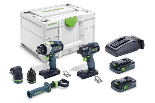 Cordless Drill Set TID 18 HPC I-Set TPC 18/4