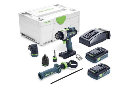 Cordless Drill QUADRIVE TPC 18/4 HPC 4.0 I-Set
